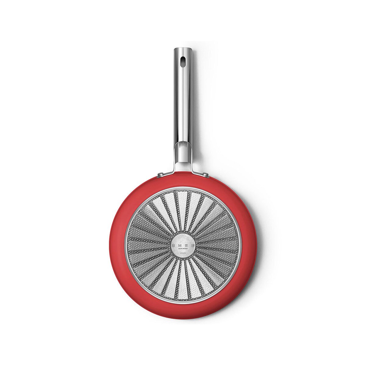 Smeg Sartén de 26cm rojo