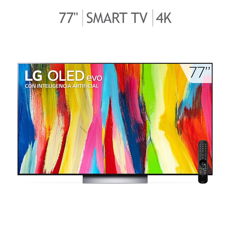 LG Pantalla 77" OLED EVO 4K UHD Smart TV AI ThinQ