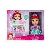 Disney Princesas Bebé con Silla Alta y Accesorios, Ariel