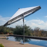 Sunvilla, Sombrilla Cabana de 3m con Fleco , Color Blanco