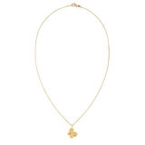 Collar con Dije de Mariposa, Oro 14k