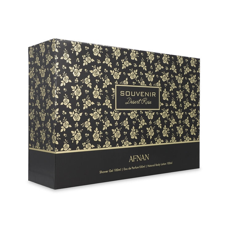 Afnan Souvenir Desert Rose Set 3 pzas Afnan Souvenir Desert Rose Set 3 pzas