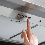 Campana Profesional 90cm Color Gris