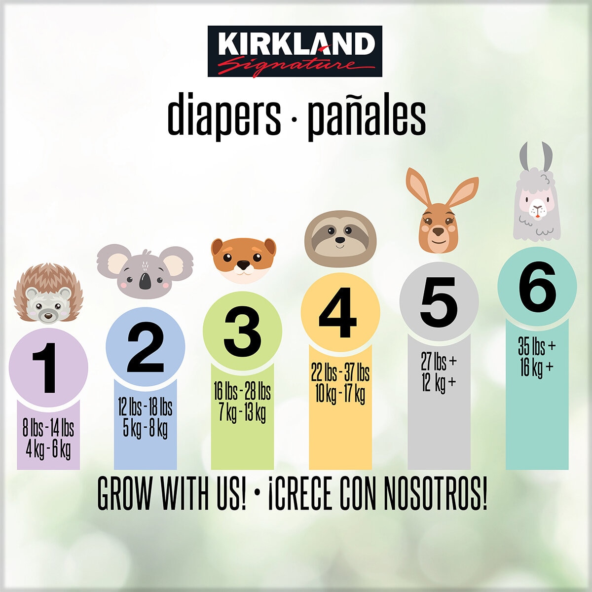 Kirkland Signature Pañales Etapa 2 Unisex 112 pzas