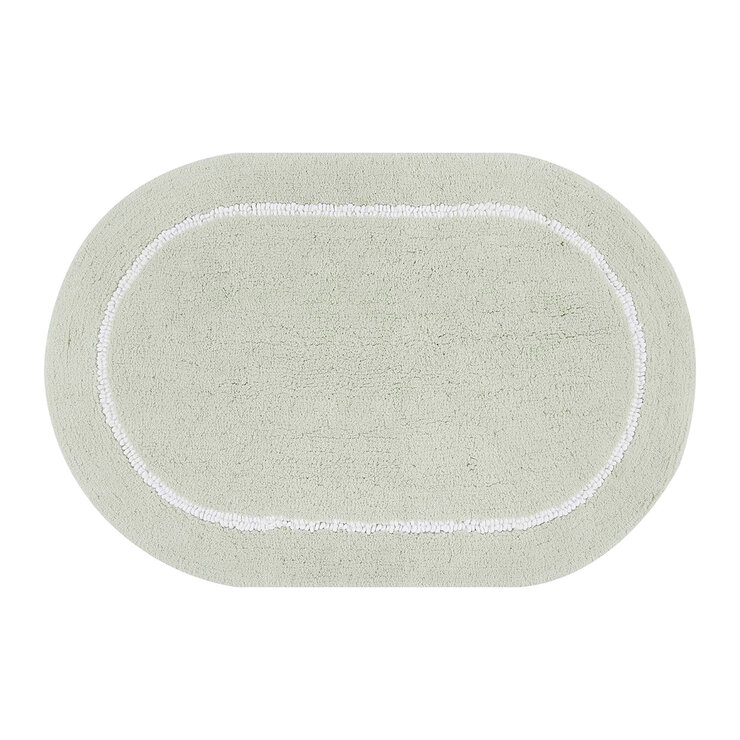 Mineral Spring, Tapete de Baño 61 cm x 91 cm, Verde