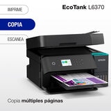 Epson EcoTank L6370 Impresora Multifuncional a color Wifi y Duplex